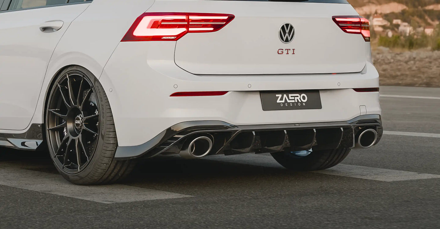 EVO-1 Diffusor für VW Golf 8 GTI Clubsport