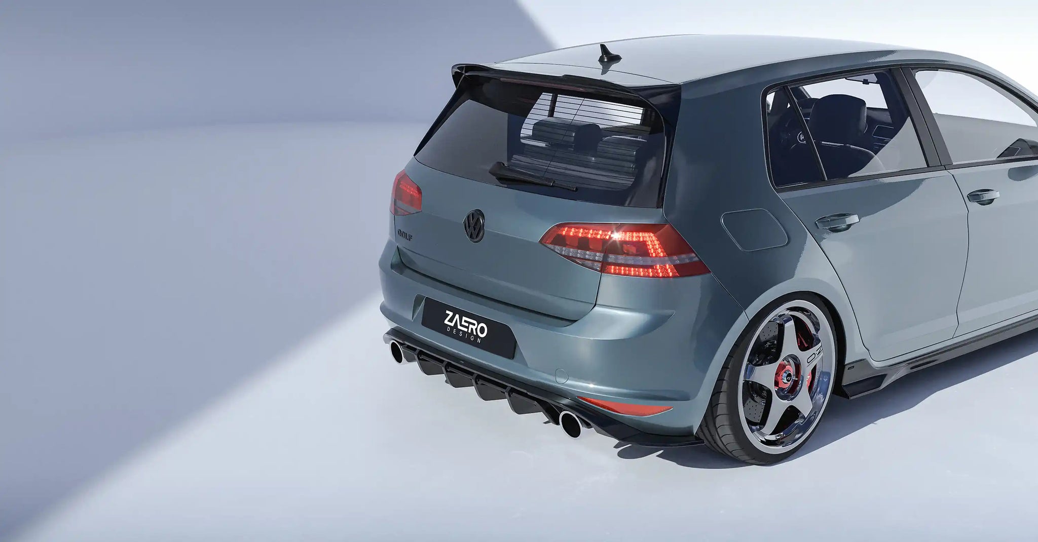 EVO-1 Diffusor für VW Golf 7 GTI (Vorfacelift)