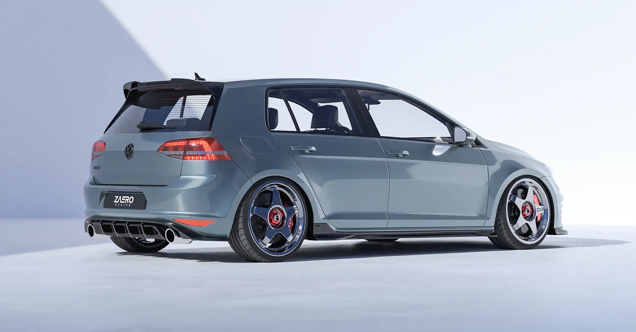 EVO-1 Diffusor für VW Golf 7 GTI (Vorfacelift)