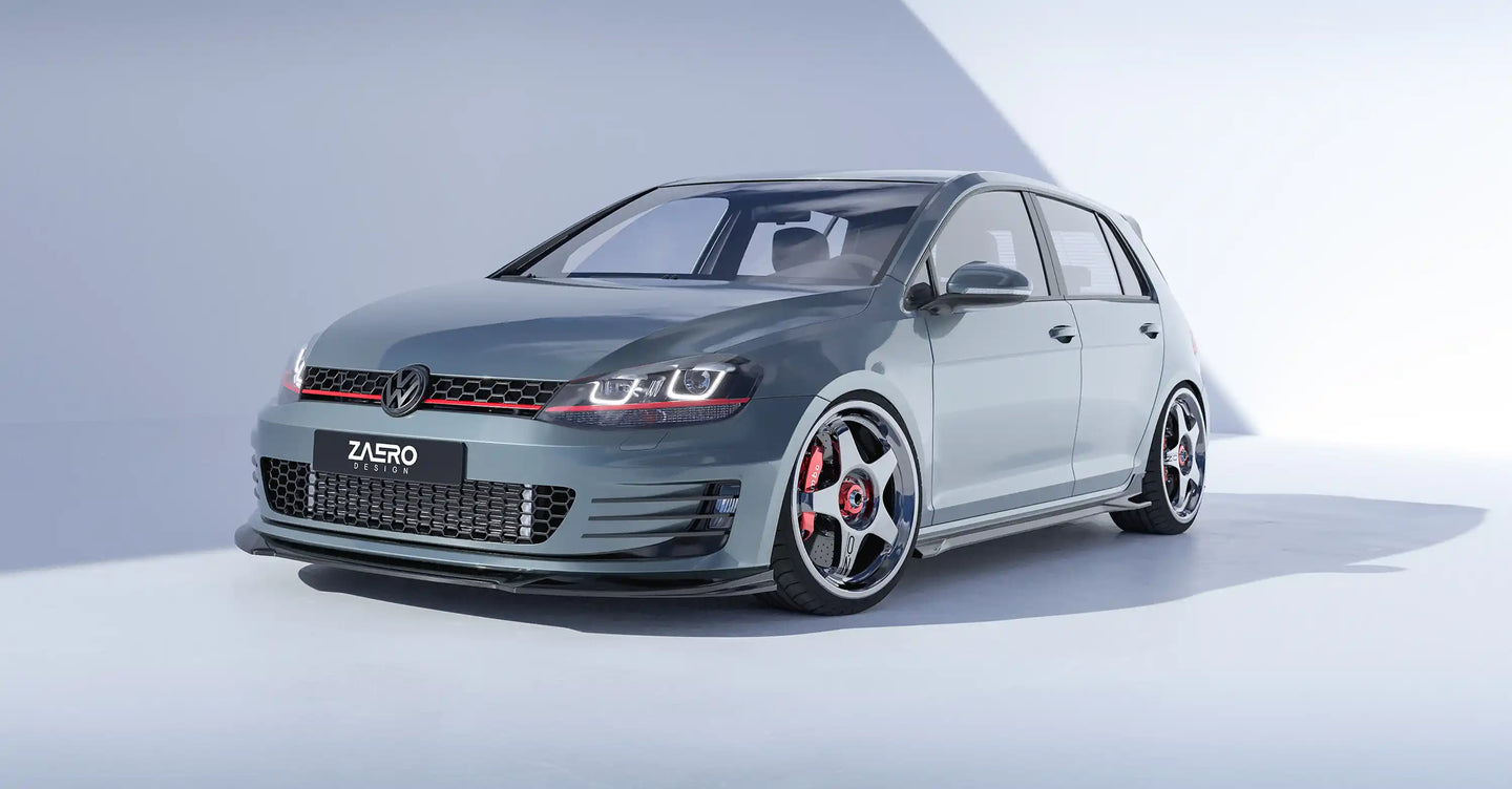 DTC Gutachten ZAERO VW Golf 7 GTI Frontlippe