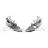 BMW M3 G80/G81 CARBON FIBRE REAR BUMPER CORNERS - OEM STYLE (8740598219043)