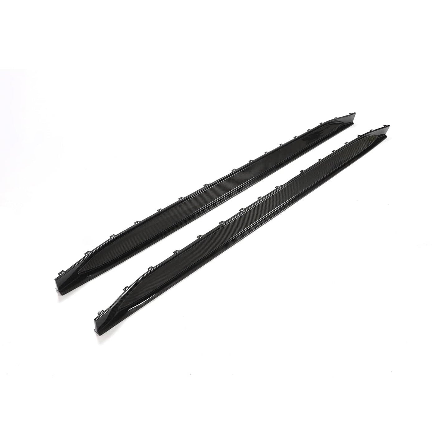 BMW M3 G80/G81 CARBON FIBRE SIDE SKIRT REPLACEMENT - CT DESIGN V2 (8740600283427)