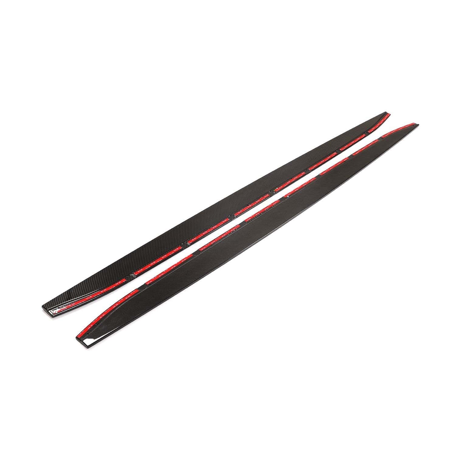 BMW M4 G82/G83 CARBON FIBRE SIDE SKIRT EXTENSIONS - CT DESIGN (8733035954467)