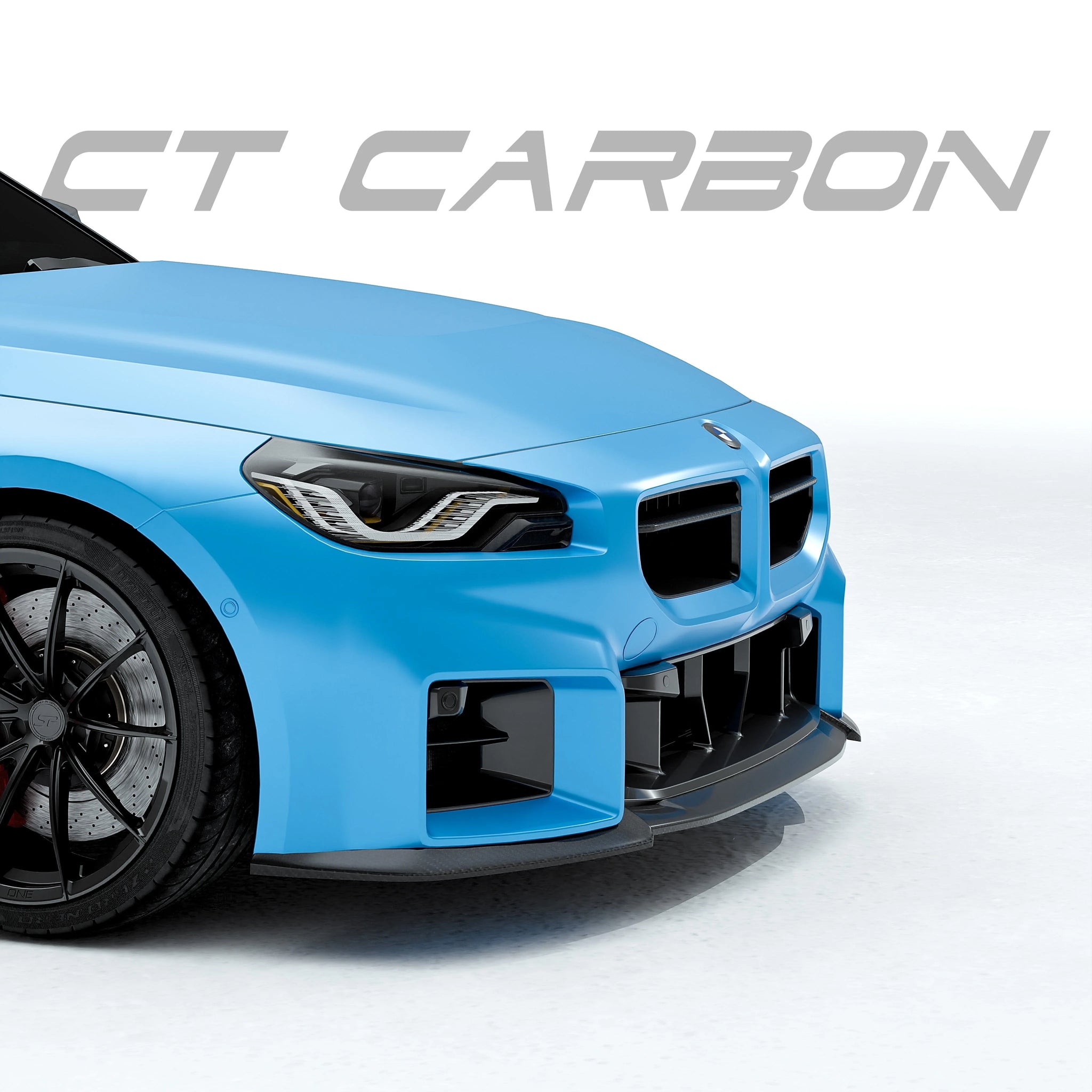 BMW G87 M2 CARBON FIBRE SPLITTER - CT DESIGN (8740632035619)