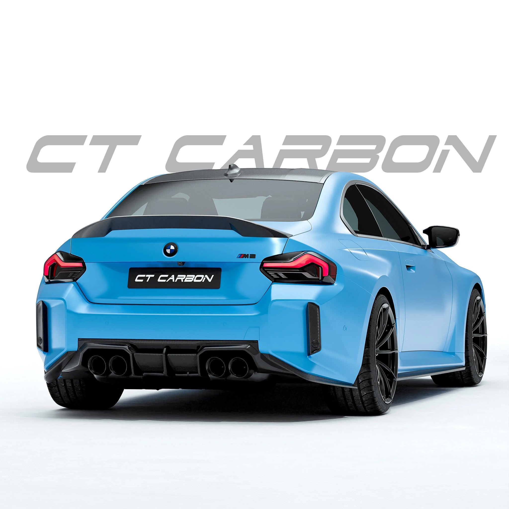 BMW G87 M2 / G42 2 SERIES CARBON FIBRE SPOILER - CT DESIGN (8740626399523)