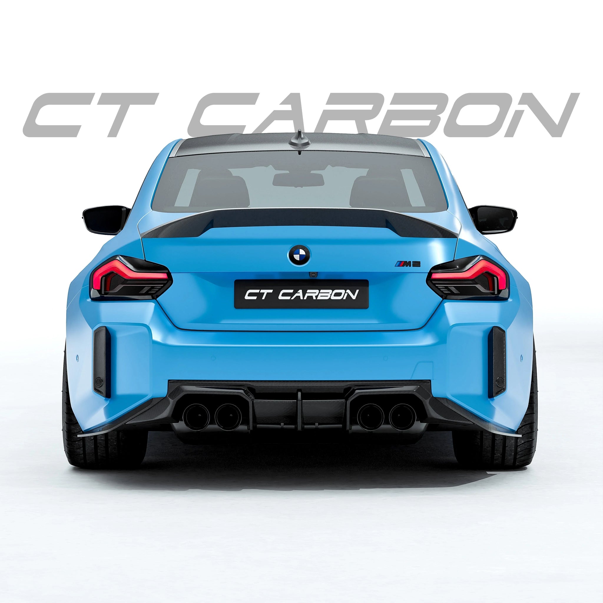 BMW M2 G87 Carbon Spoiler Ducktail - CT Design – Deluxury Motors