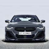 BMW G42 2 SERIES CARBON FIBRE SPLITTER - CT DESIGN (8747797250339)