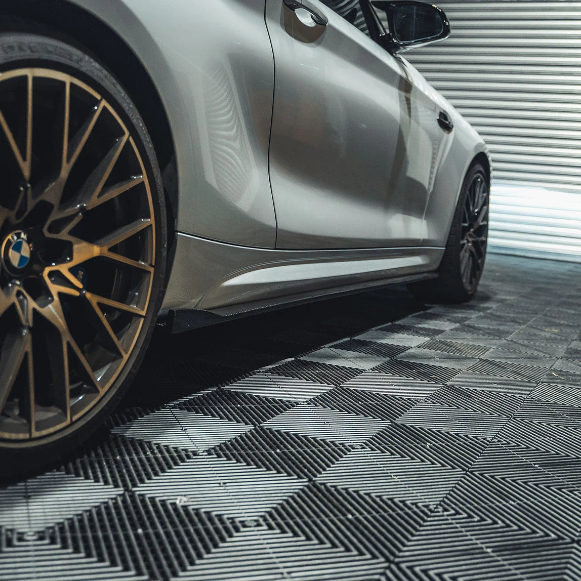 BMW M2 / M2 Competition (F87) Carbon-Seitenschweller – 3D Style