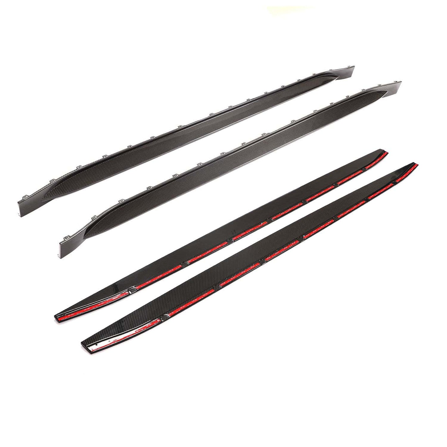 BMW M3 G80/G81 CARBON FIBRE SIDE SKIRT REPLACEMENT & EXTENSION - CT DESIGN (8739888791843)