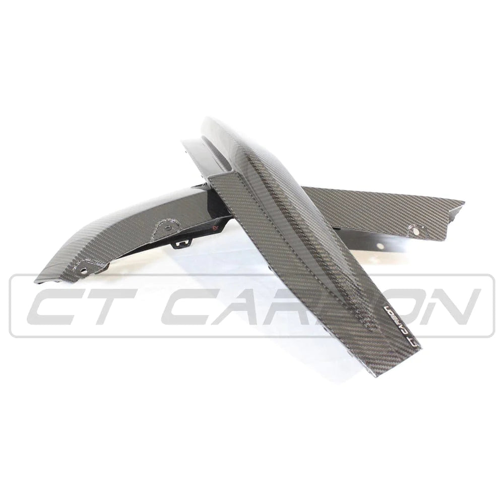 BMW M4 G82/G83 CARBON FIBRE REAR BUMPER CORNERS - OEM STYLE (8733071704355)