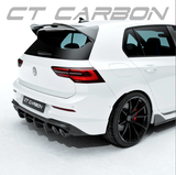 VW GOLF MK8 R CARBON FIBRE SIDE SKIRTS - CT DESIGN (8390366331171)