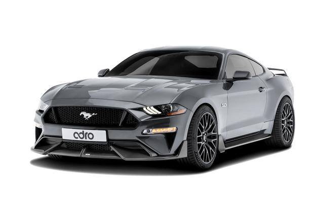 ADRO Ford Mustang Carbon Fiber Side Skirts (8687567274275)