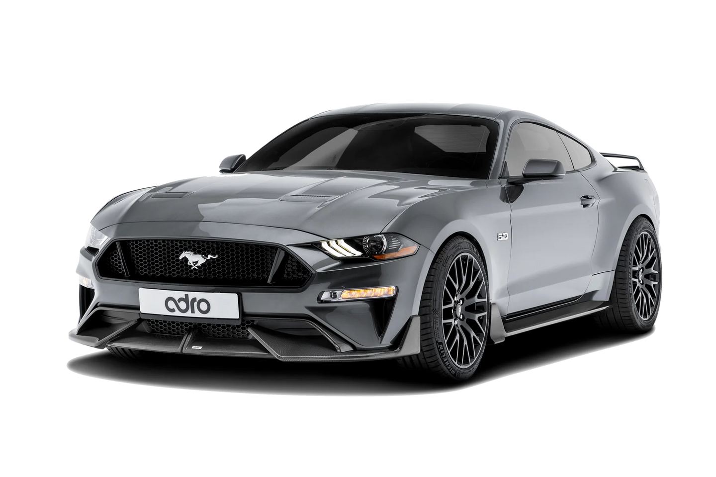 ADRO Ford Mustang Carbon Fiber Side Skirts (8687567274275)