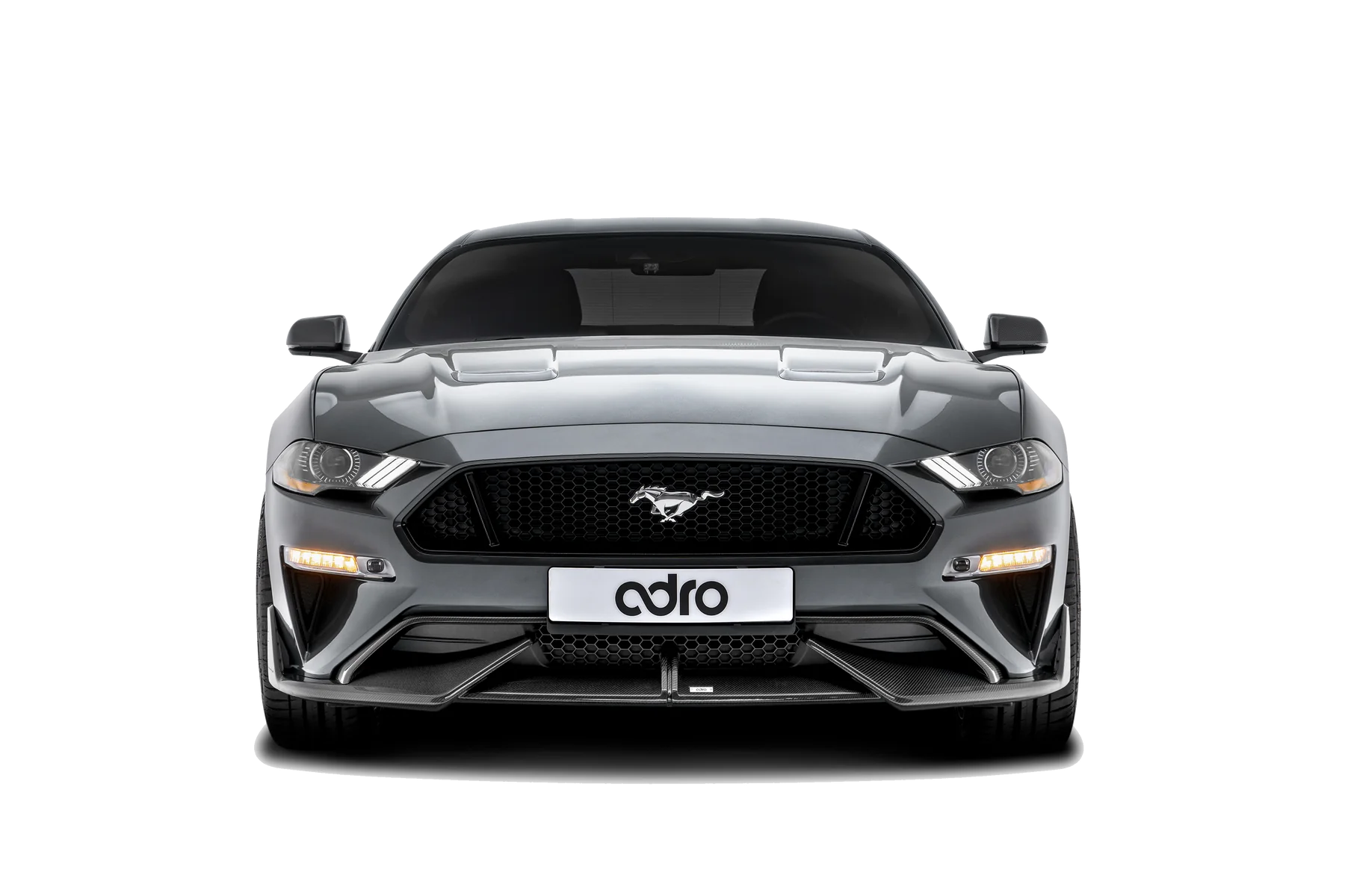 ADRO Ford Mustang Carbon Fiber Front Lip (8687505473827)