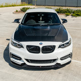 BMW F87 M2 / M2 Competition Reihe Carbon-Motorhaube