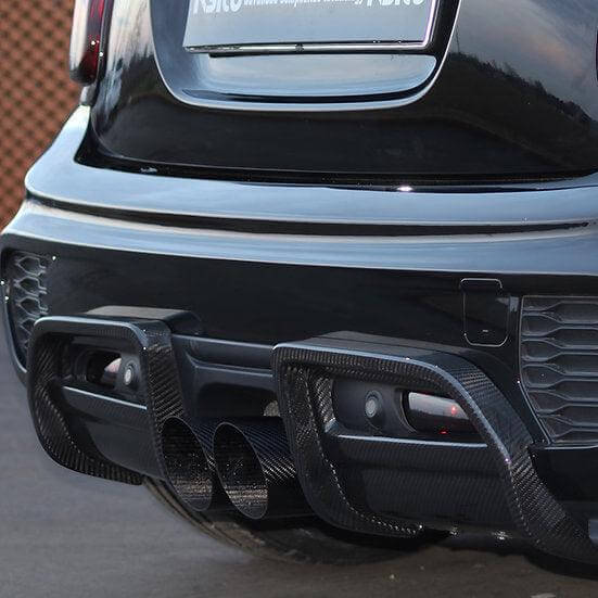 Heckdiffusor-Abdeckung aus Carbon – MINI F55 / F56 / F57 JCW