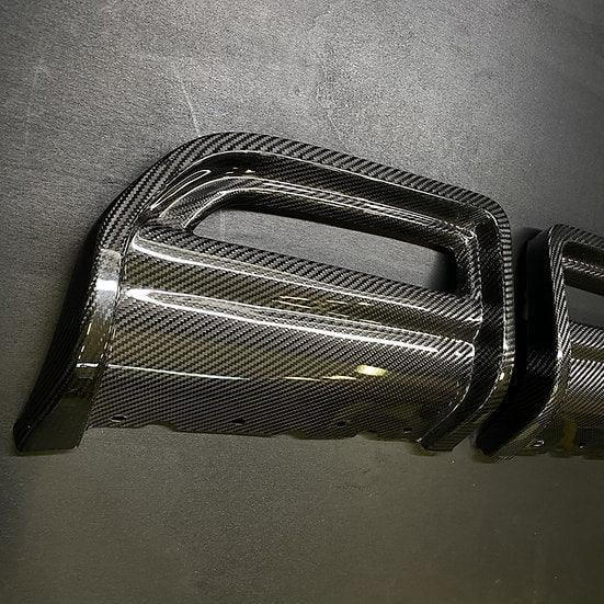 Heckdiffusor-Abdeckung aus Carbon – MINI F55 / F56 / F57 JCW