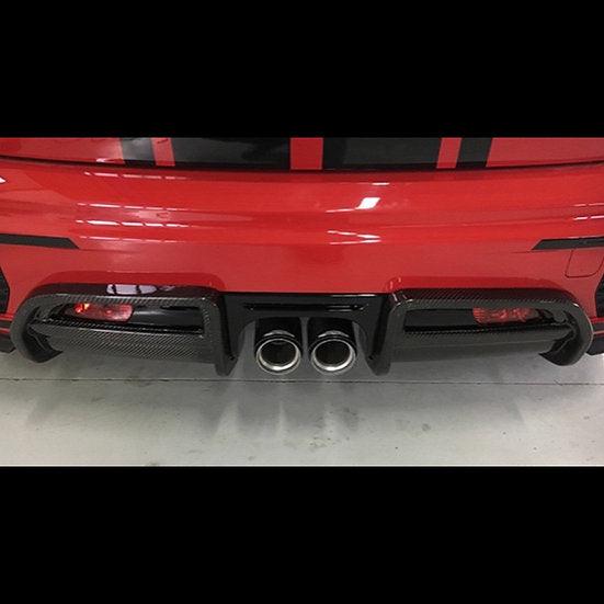Heckdiffusor-Abdeckung aus Carbon – MINI F55 / F56 / F57 JCW