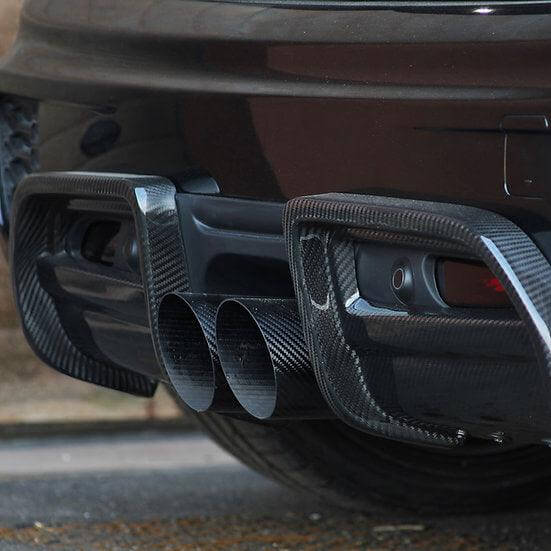 Heckdiffusor-Abdeckung aus Carbon – MINI F55 / F56 / F57 JCW