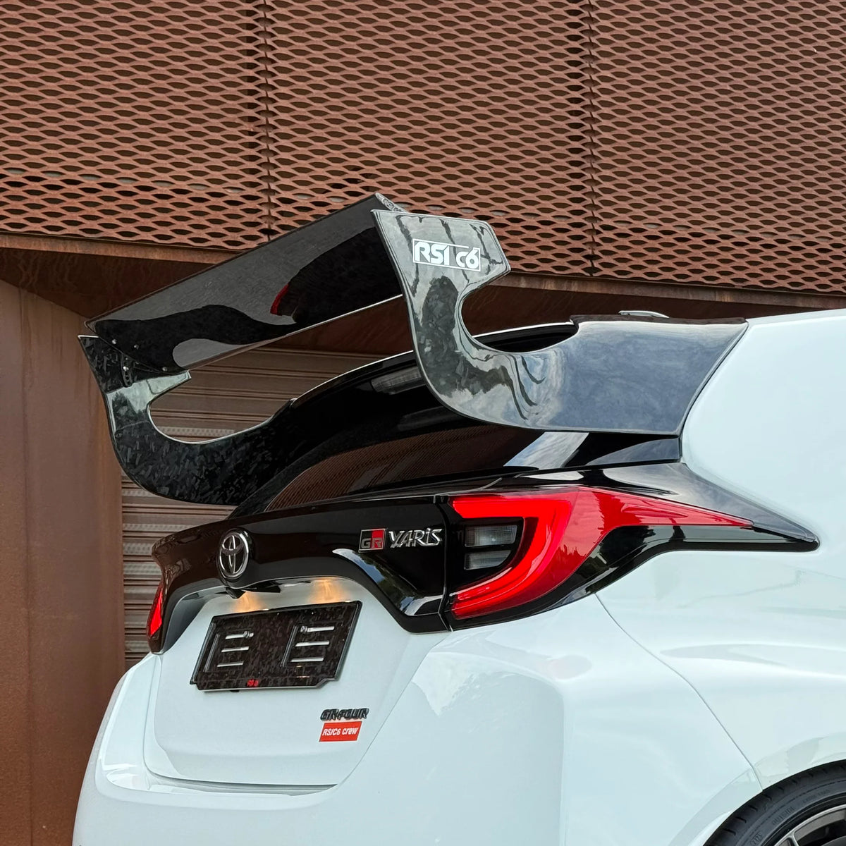 Toyota GR Yaris Rally Spoiler - Forged Carbon RSI