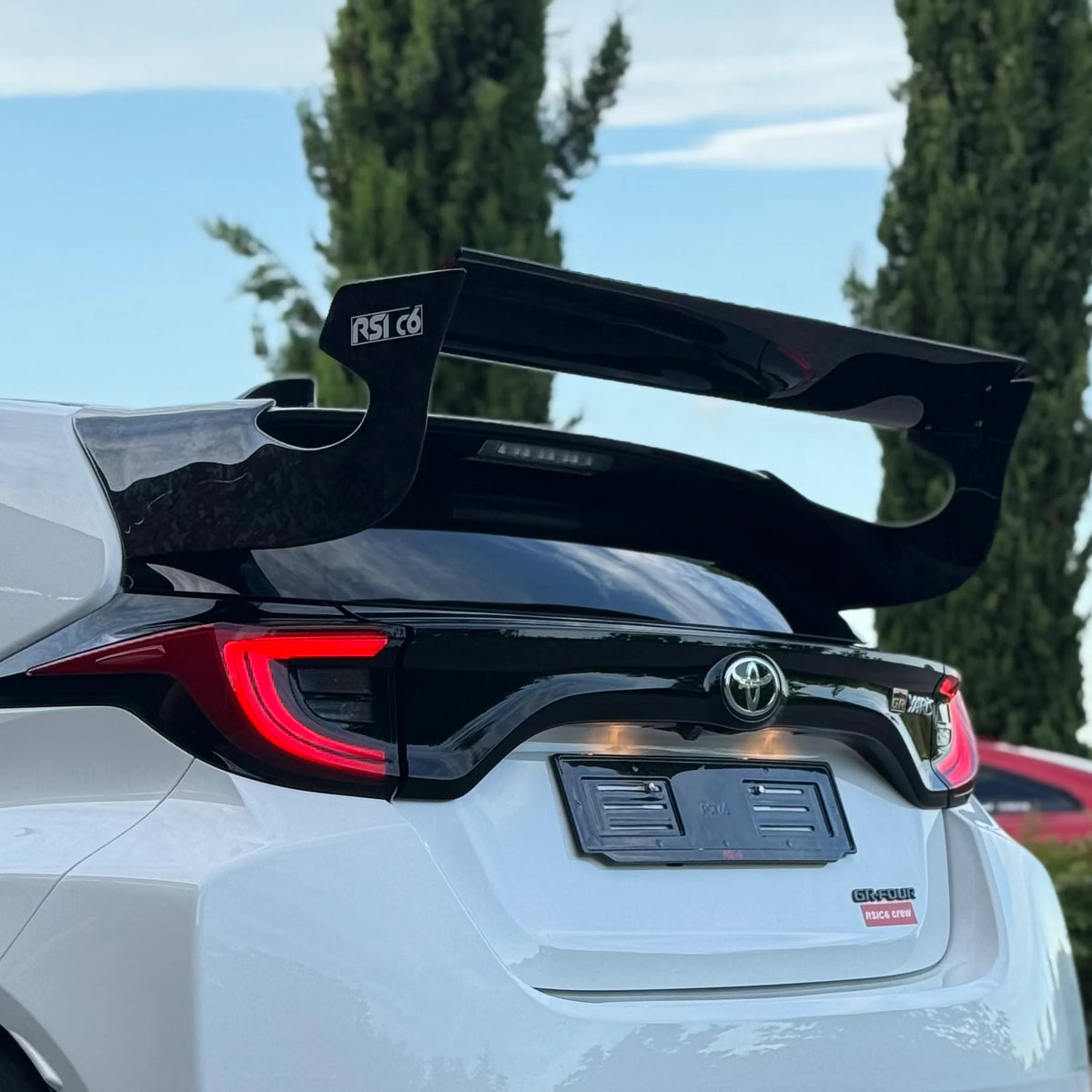 Toyota GR Yaris Rally Spoiler - Forged Carbon RSI
