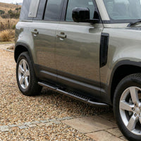 Land Rover Defender 110 Sidesteps schwarzglanz - DLX Design