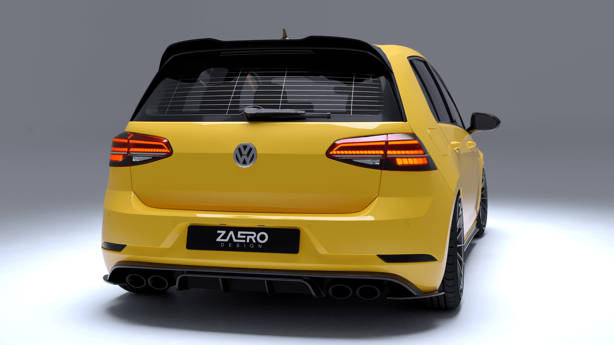 EVO-1 Diffusor für VW Golf 7.5 R (8135517077795)