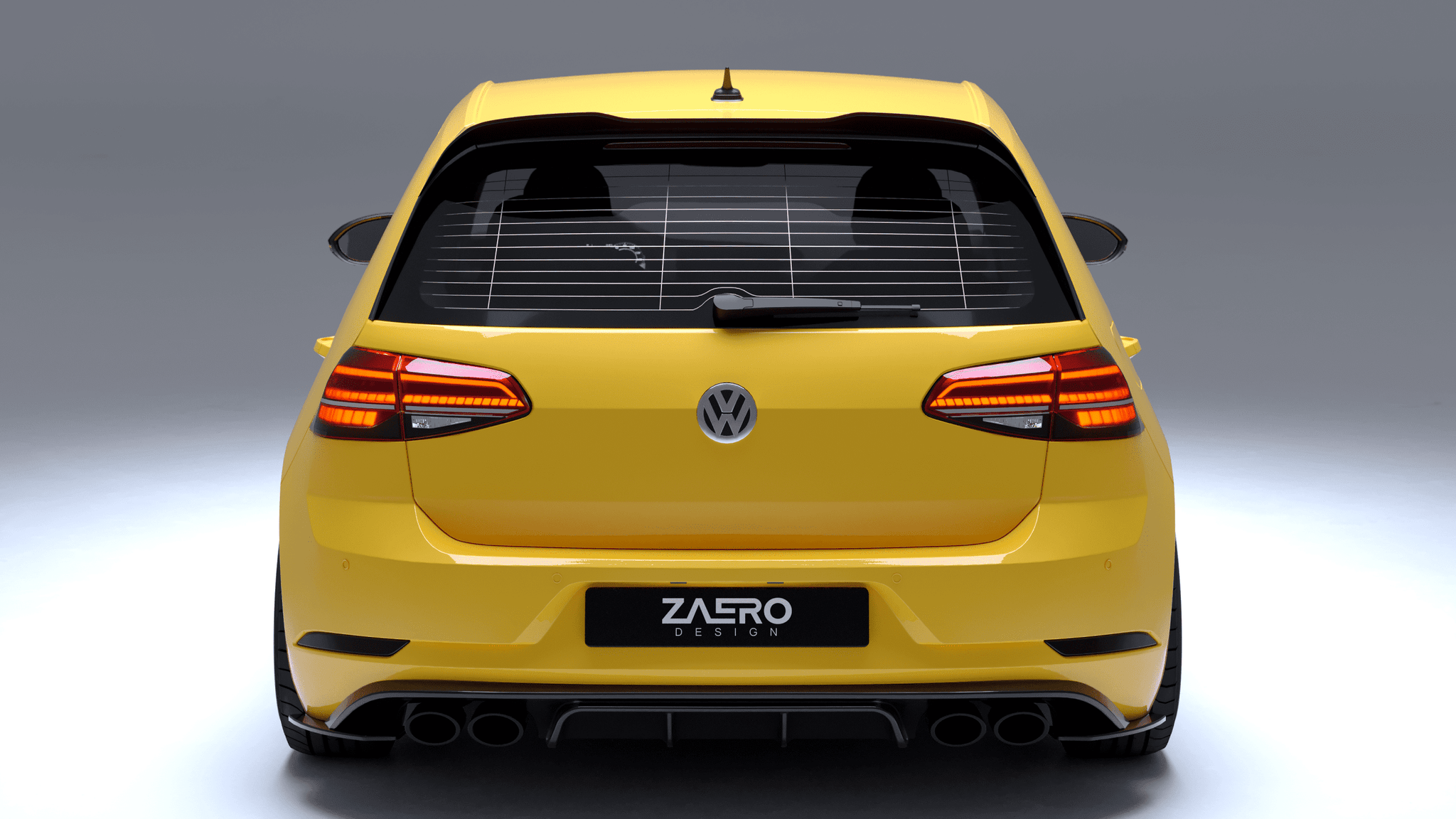 EVO-1 Diffusor für VW Golf 7.5 R (8135517077795)